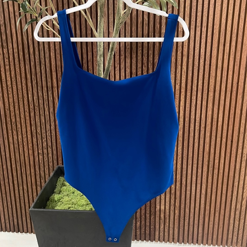Express- blue bodysuit